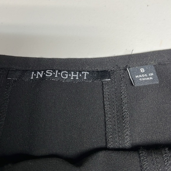 Skirt Paneled Flowing Midi Size 8 NWOT by Insight Black - Picture 6 of 11